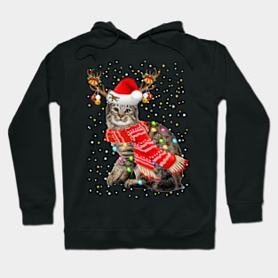 Pixie Bob Cat Christmas Hoodie